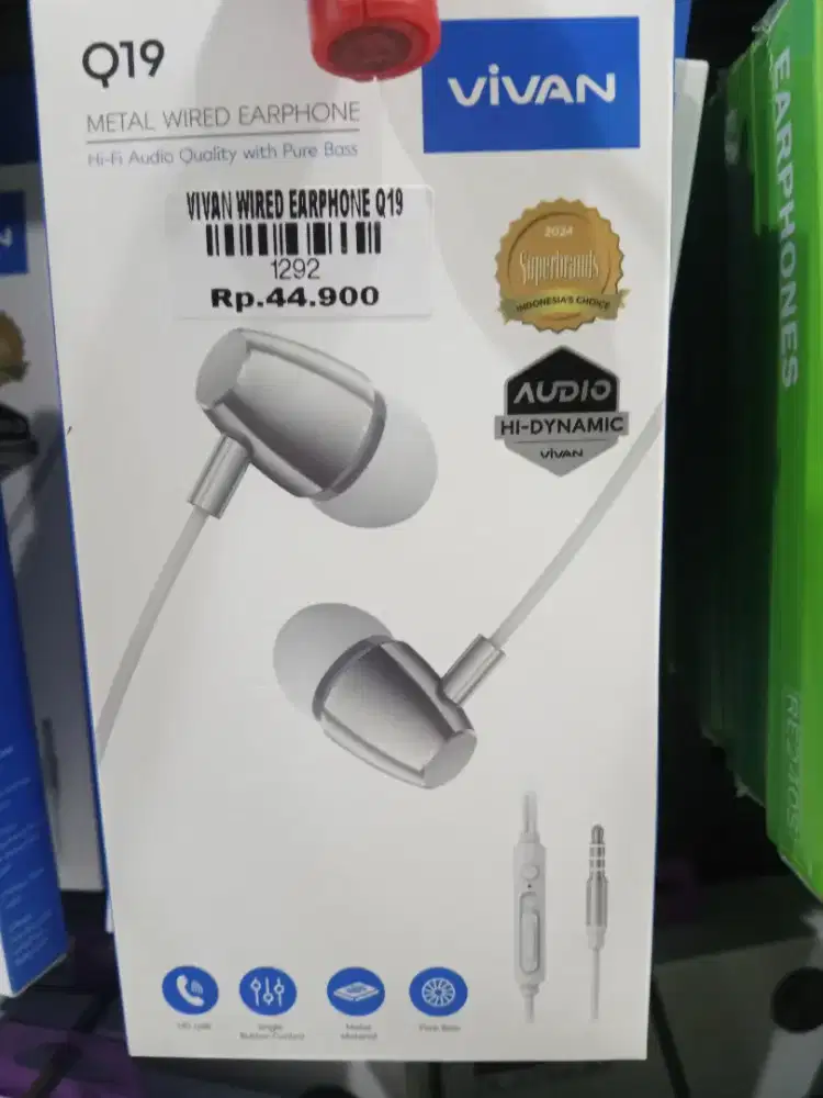 VIVAN WIRED EARPHONE Q19