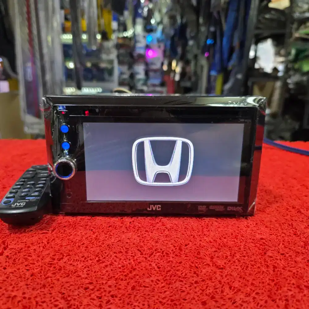 Head Unit JVC KW-AV50 USB CD Radio FM AM Sudah dipasang Bluetooth