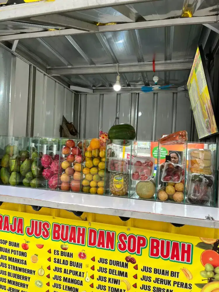 Jual/oper usaha booth berikut isi