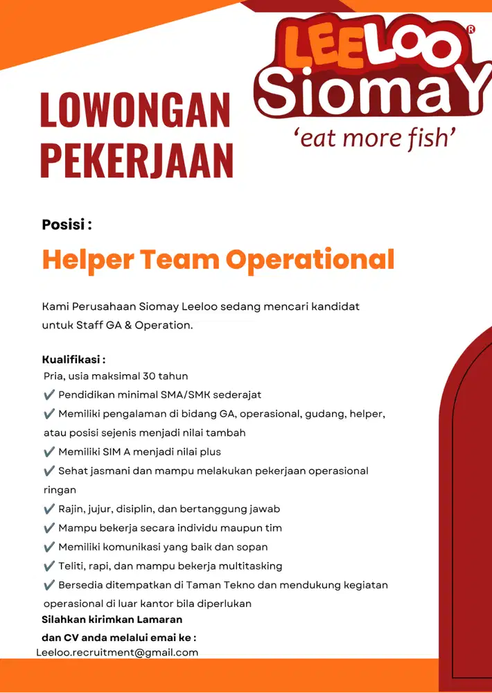 Helper Team Operational