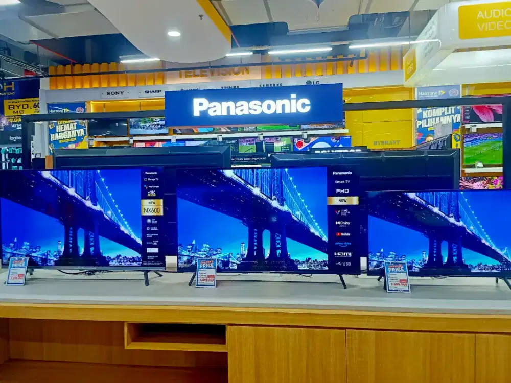 TV PANASONIC ALL TYPE  32 INCI , 43 INCI , 50 INCI & 75 INCI