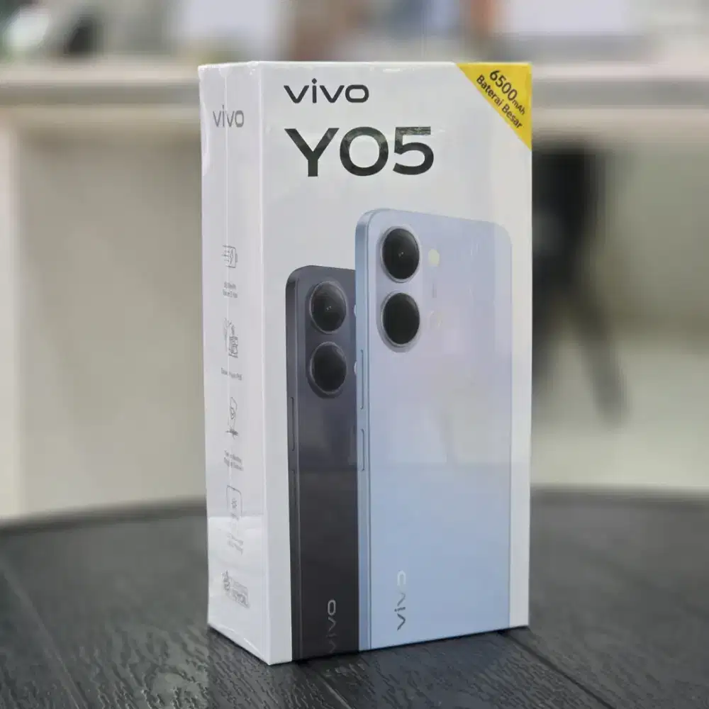 Promo vivo Y05 dengan batrai 6500Mah dan ip 65 tahan banting extrem