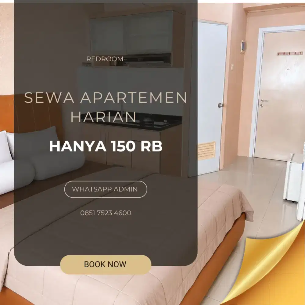 sewa apartemen harian green Pramuka city Jakarta pusat