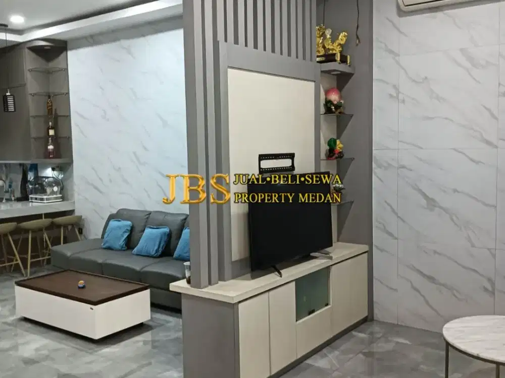Rumah Full Furnish Dijual di Komplek Citraland Gama City Medan Cluster Maldives