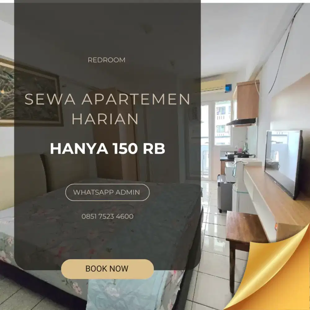 sewa apartemen harian green Pramuka city Jakarta pusat
