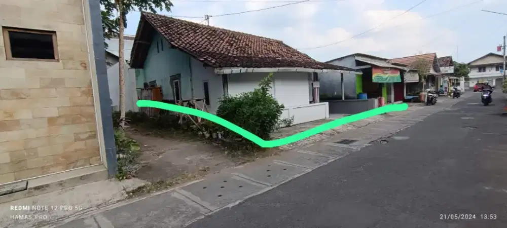 TERMURAH, tanah bonus bangunan dekat ke kampus UGM di Pogung Sleman