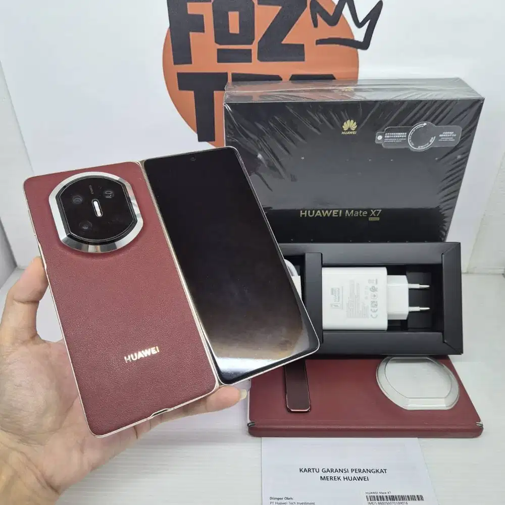 Huawei Mate X7 Nebula Red 16/512GB FULLSET LIKE NEW MULUS GARANSI ON