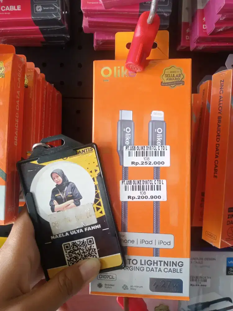 USB OLIKE D107CL C TO L| ATLANTIS DAHSYAT