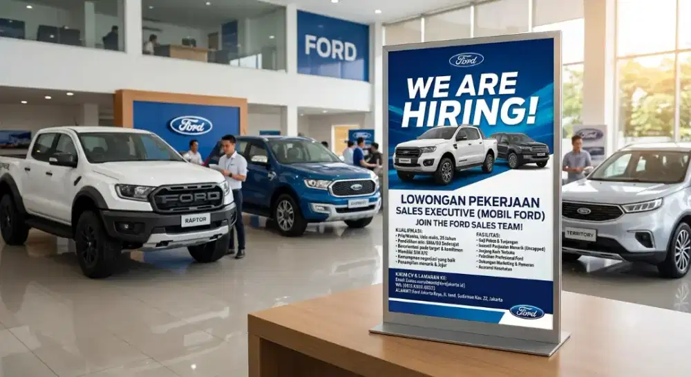 Dicari sales mobil Ford