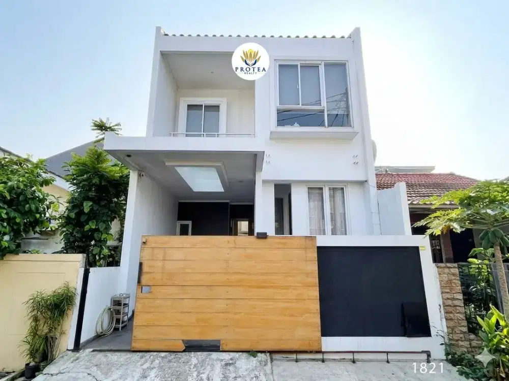Rumah 2 Lantai Kencana Loka BSD, Akses Mudah ke Tol Serpong