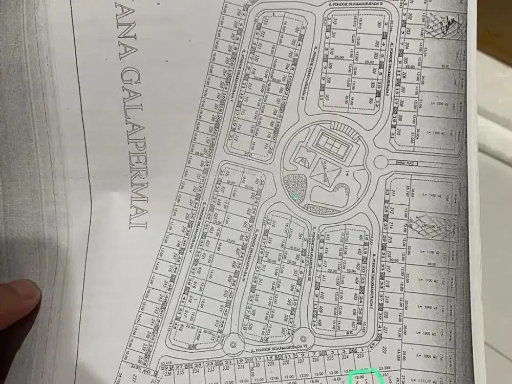 Dijual Tanah Kavling Pondok Dharmahusada Strategis Pakai