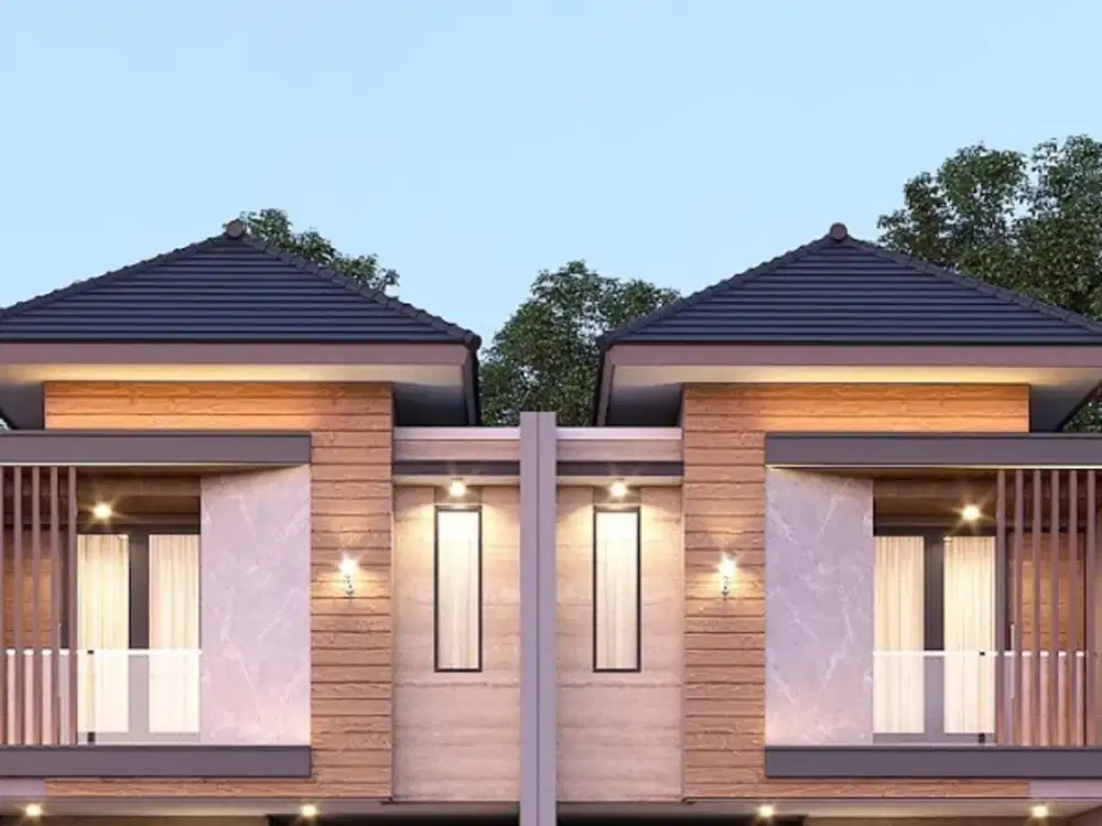 Rumah Baru Minimalis Modern di Daerah Rungkut
