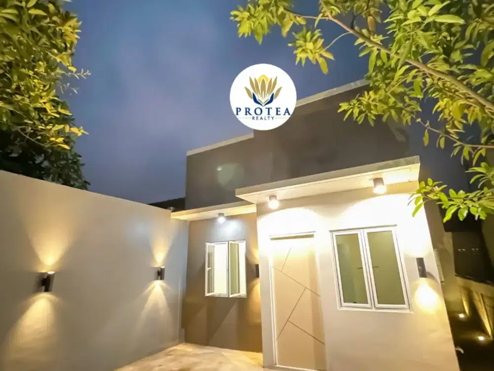 Rumah Estetik 2 Kamar Semi Furnish Siap Huni
