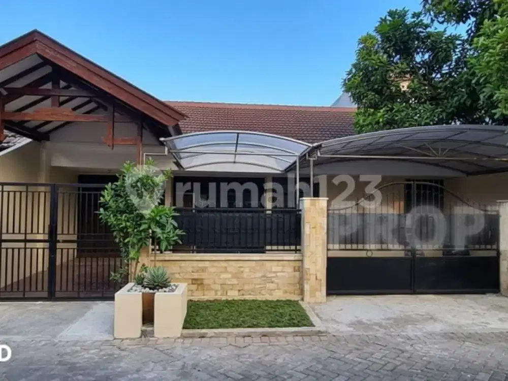 Rumah 1 Lantai Kutisari Indah Surabaya - Crm226apd
