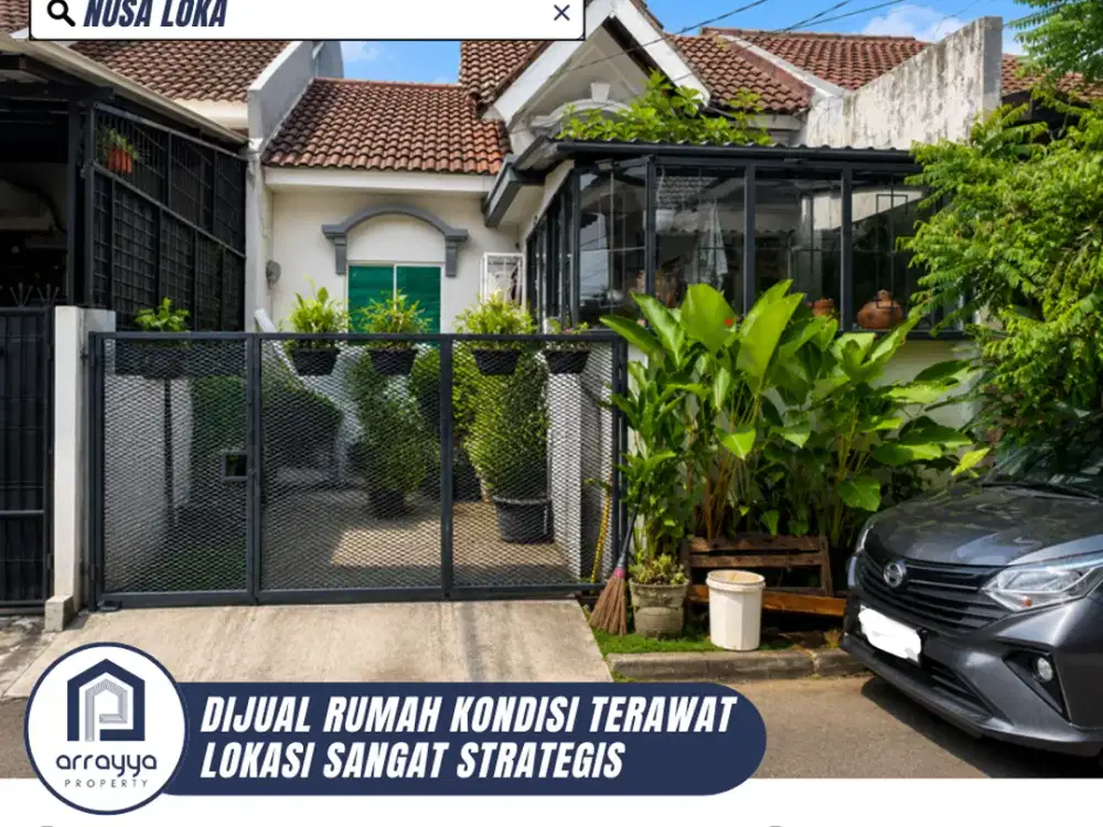 DIJUAL RUMAH KODISI TERAWAT SIAP HUNI NUSA LOKA (GLB147)