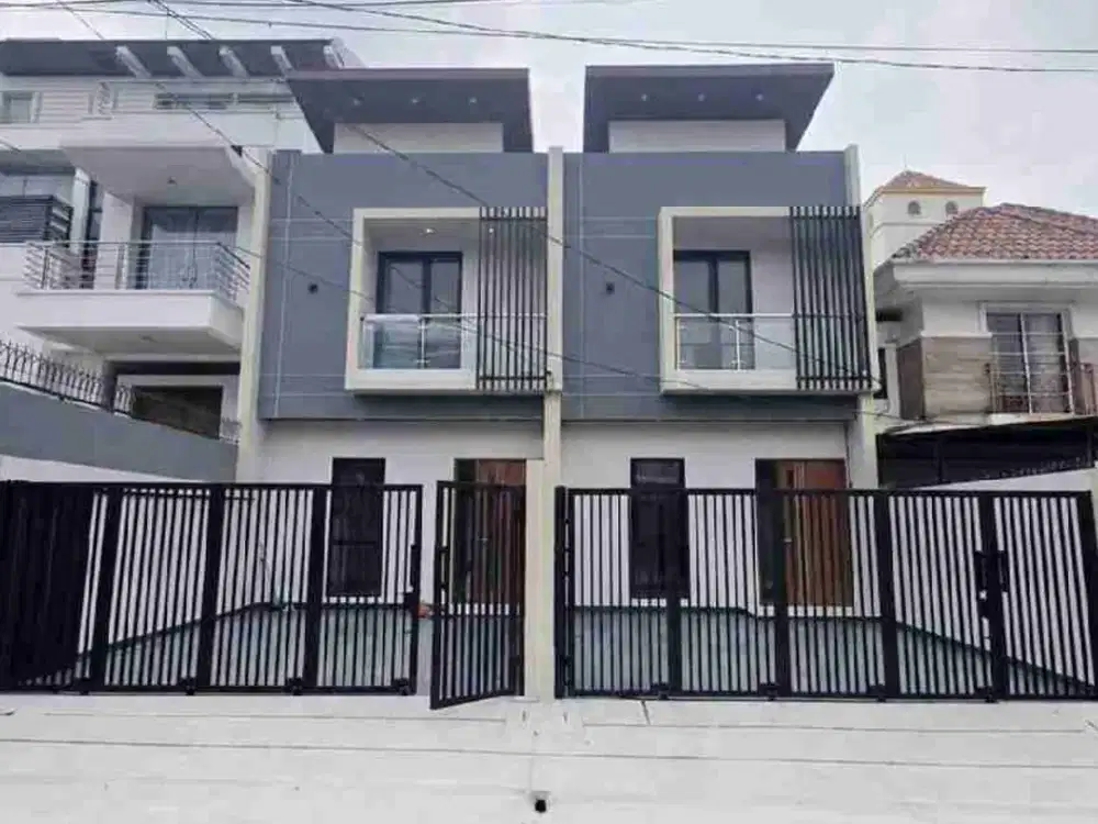 Turun Harga! Jual Rumah Baru 2 LT di Meruya Selatan, Jakarta Barat