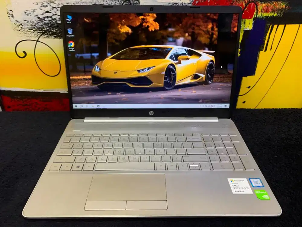 Laptop HP 15s Core i5 8265U	8/128 Nvidia MX130 2GB Siap Pakai