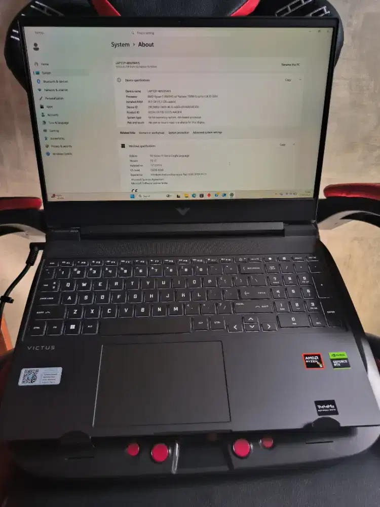 Hp Victus 15 Ryzen 5 fb2779ax