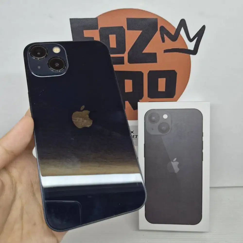 IPhone 13 128GB Midnight Mulus No Minus ALL ORI FULSET EX IBOX