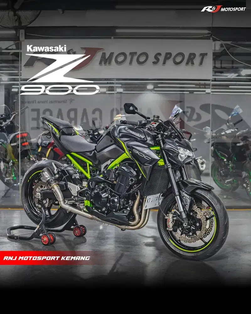 (STNK & BPKB) Kawasaki Z900 Nik 2023 Knalpot Sc Project Full System