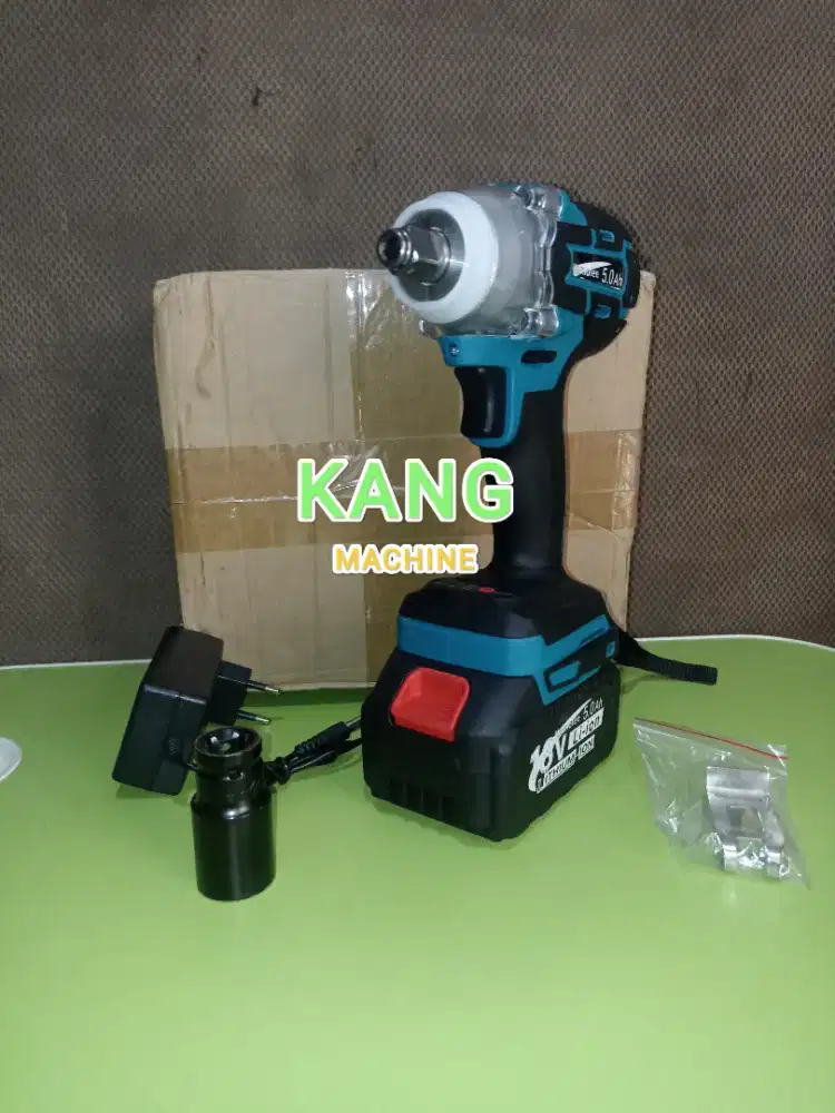 Kamolee DTW285 impact wrench cordless / mesin buka baut baterai