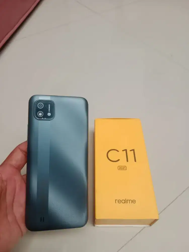 Realme C11 ram 4/64gb lengkap mulus dan normal