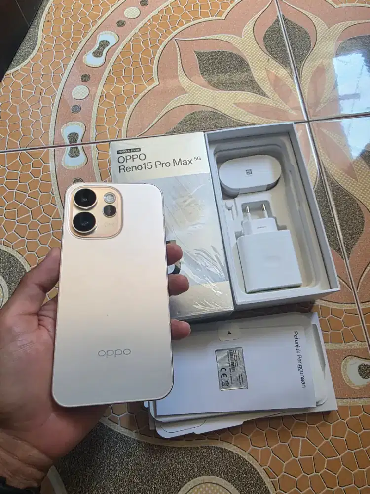 Oppo reno 15 pro max 12/512 mulus gatansi panjang