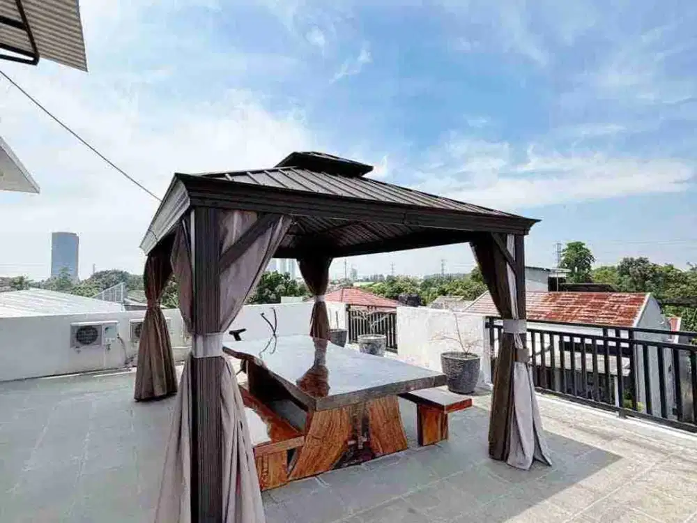 Jual Rumah Cantik Komplek Cantiga, Tangerang, 3½ Lantai, SHM