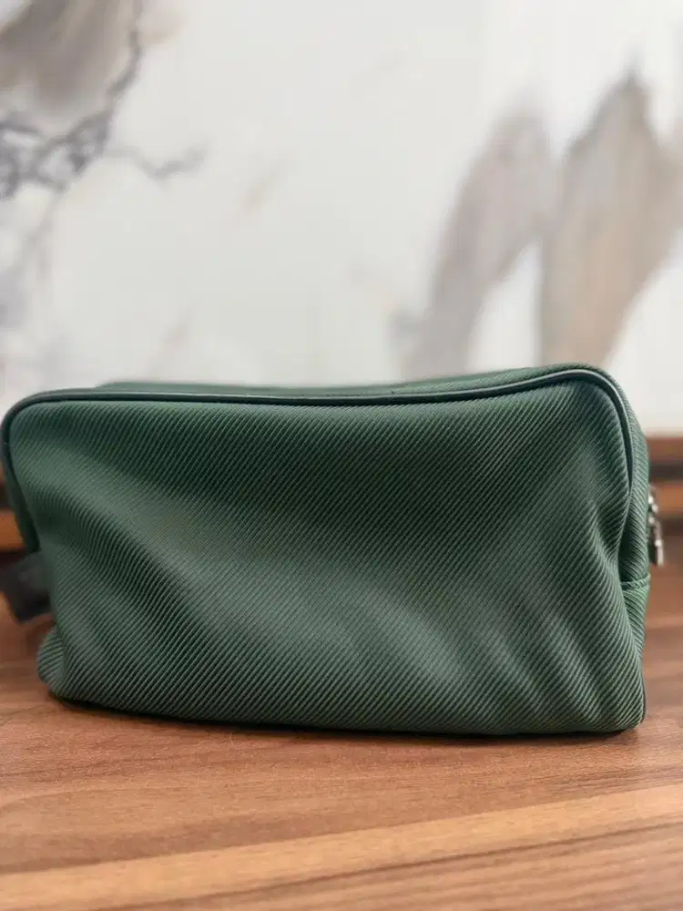 POUCH LOUIS VUITTON LV ORIGINAL DARK GREEN.