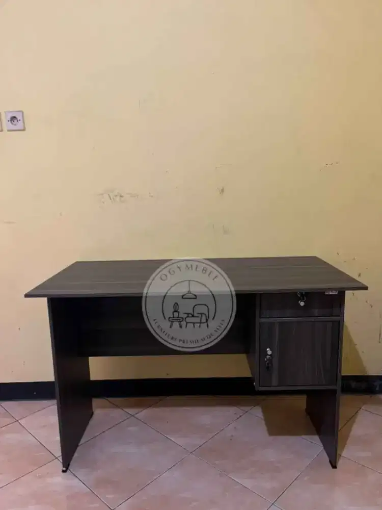 Ready meja kerja kantor uk 120 terlaris sale