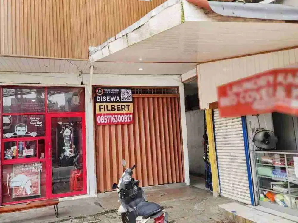Disewakan Toko / Kios Bintaro Sektor 7, Tangsel, 12.5M², 1 Lantai