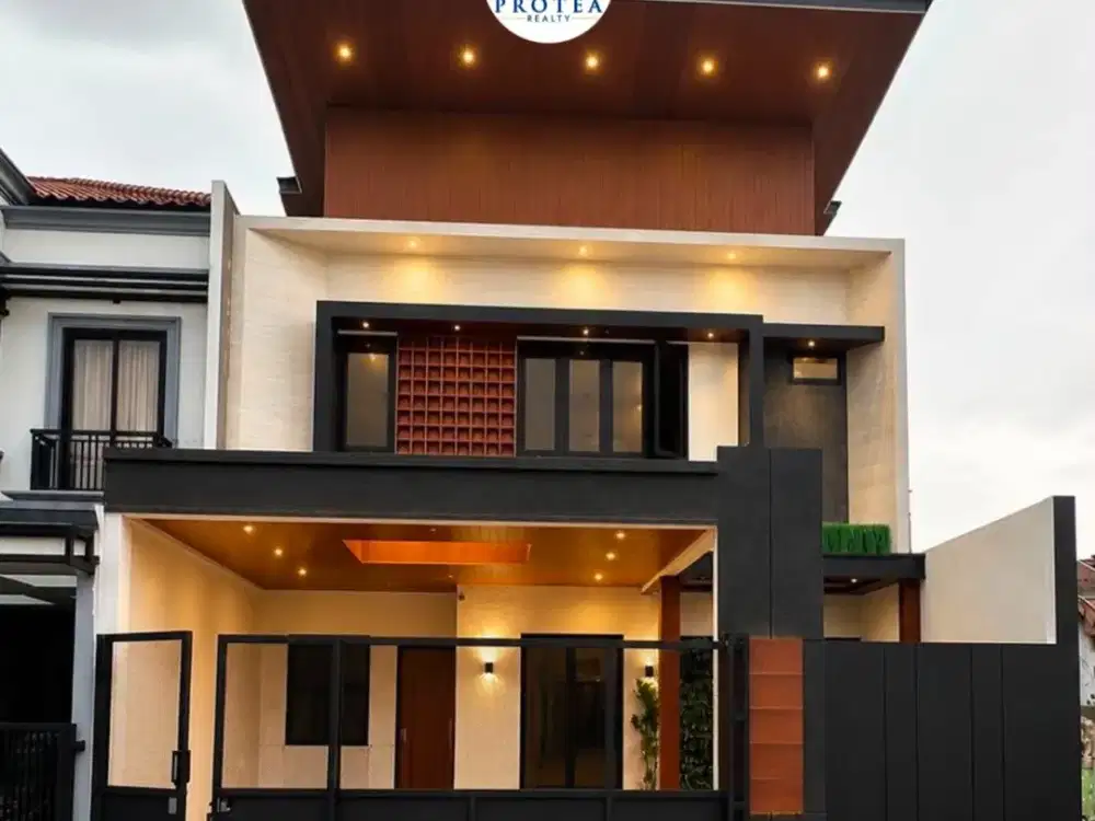 Hunian Elegan 2 Lantai Griya Loka BSD, SHM Siap Balik Nama