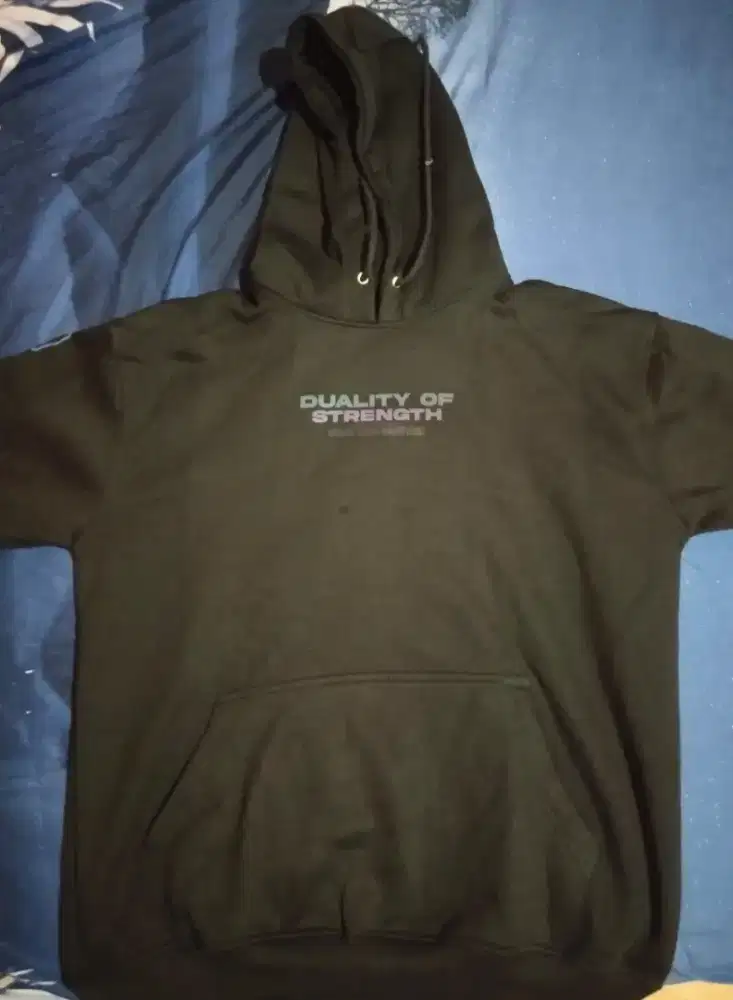Ngab Hoodie Jumper Duality Of Strength HD040 Hitam