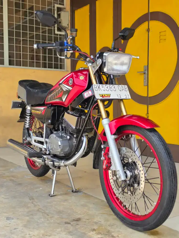 Yamaha RX King / RX King 135 2005, Warna Red Premium Metalic.