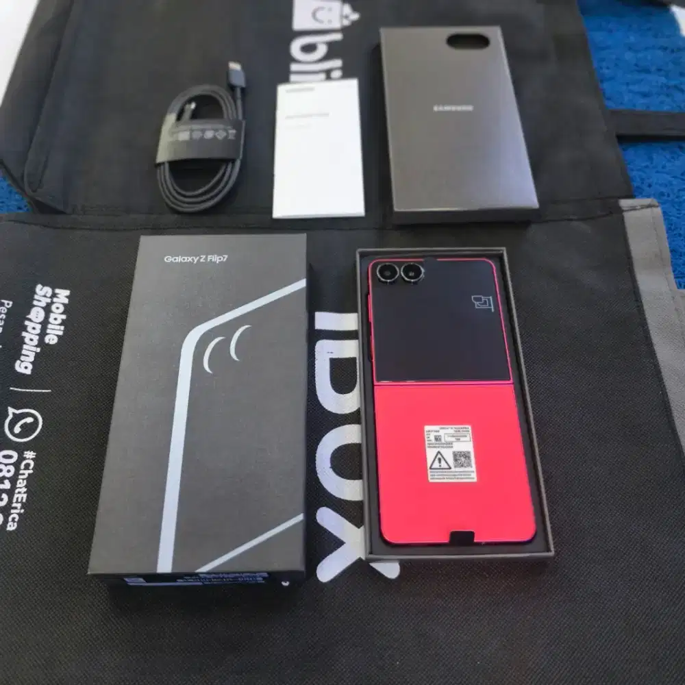Samsung Galaxy Z Flip 7 12/256gb Pakai 2 Bln Grs resmi Sein msh pnjang