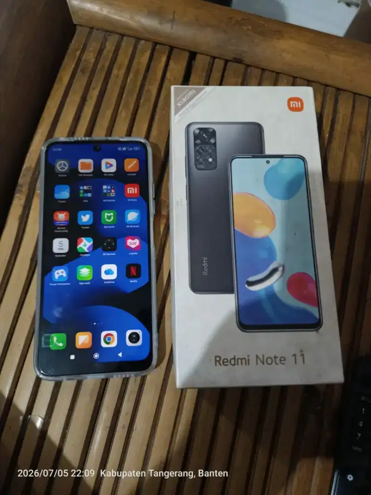 Redmi note 11 Ram 6/128 mulus normal