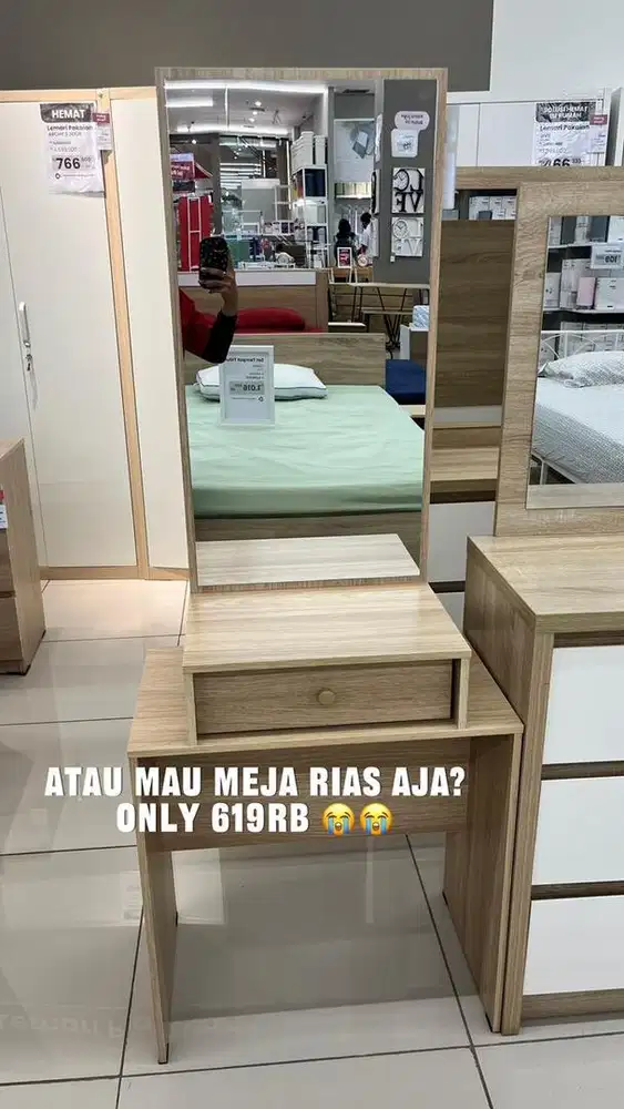 Promo Cicilan By Homecredit Meja Rias