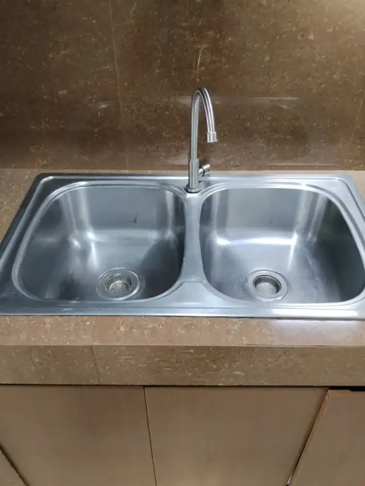 Dijual sink 2 bak