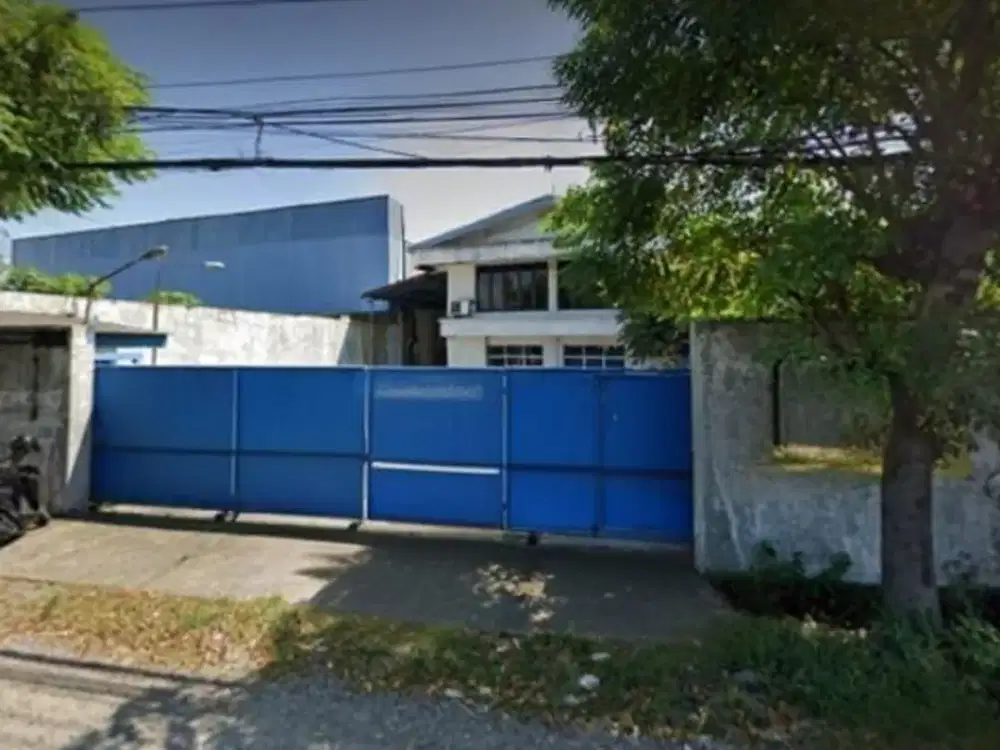 BANGUNAN HARGA TANAH Ex Pabrik konveksi n Bordir di Raya Taman Sidoarjo