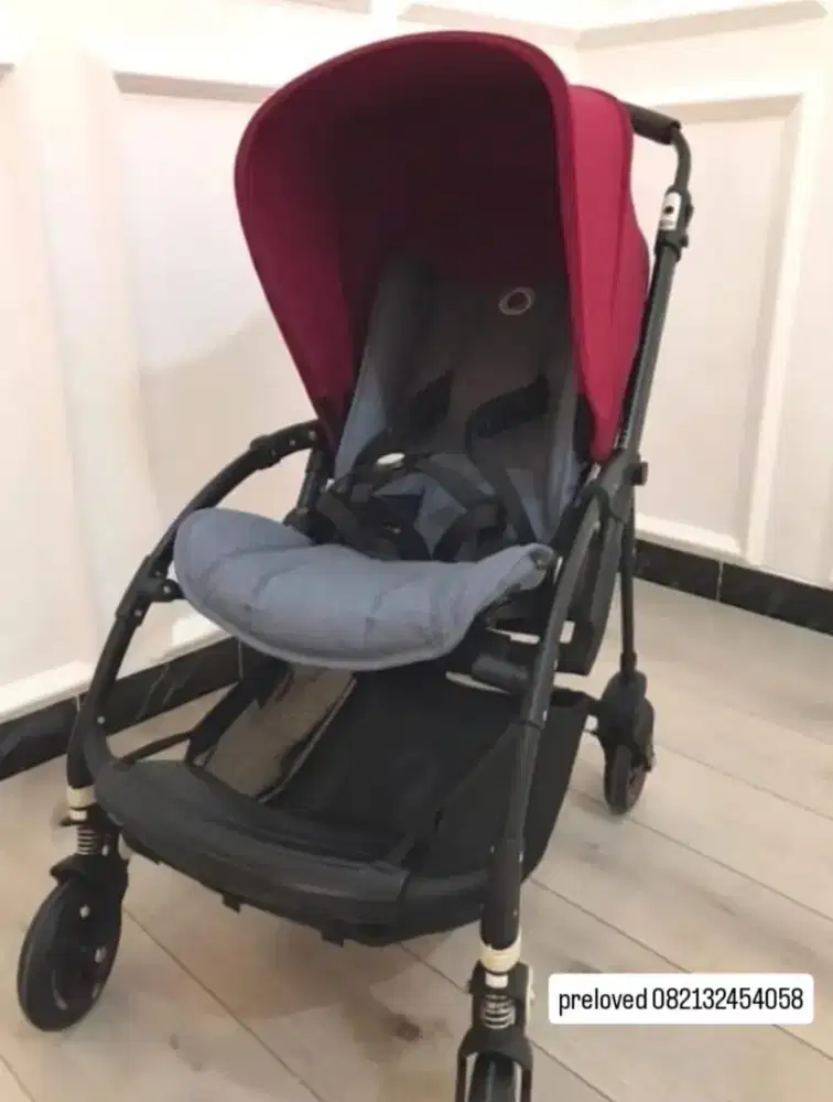 Stroller Bugaboo Bee 5  Red dan Blue