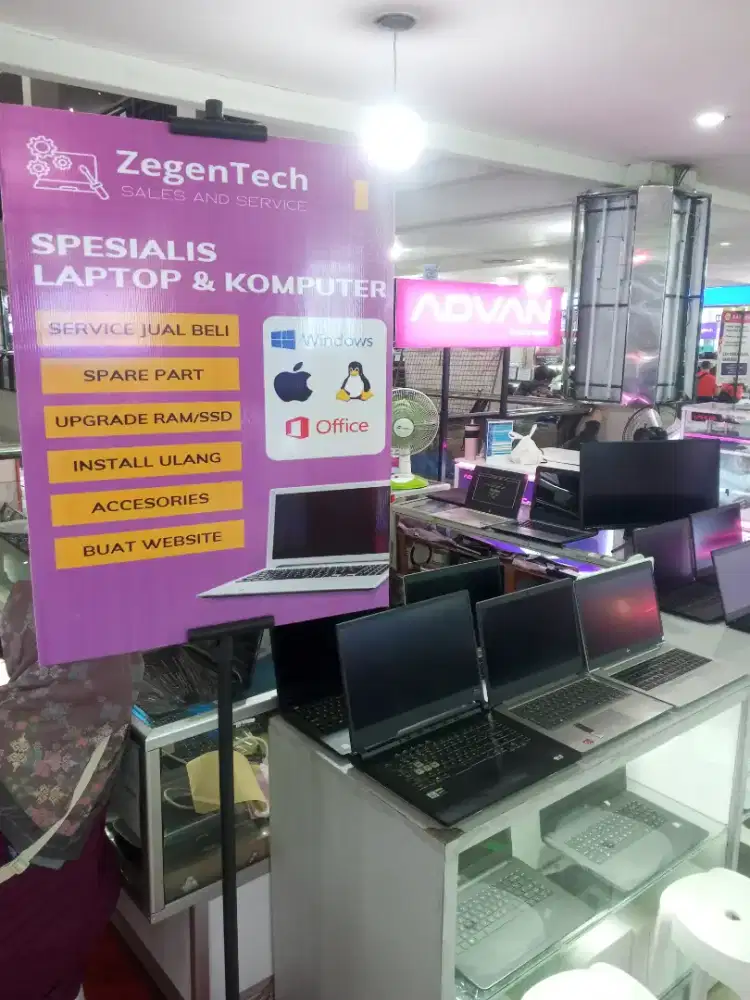 Laptop Second bergaransi mulai dari 1jtan aja