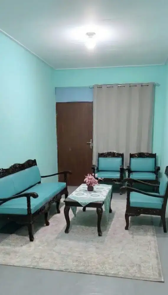 1 set Kursi jati ukir klasik