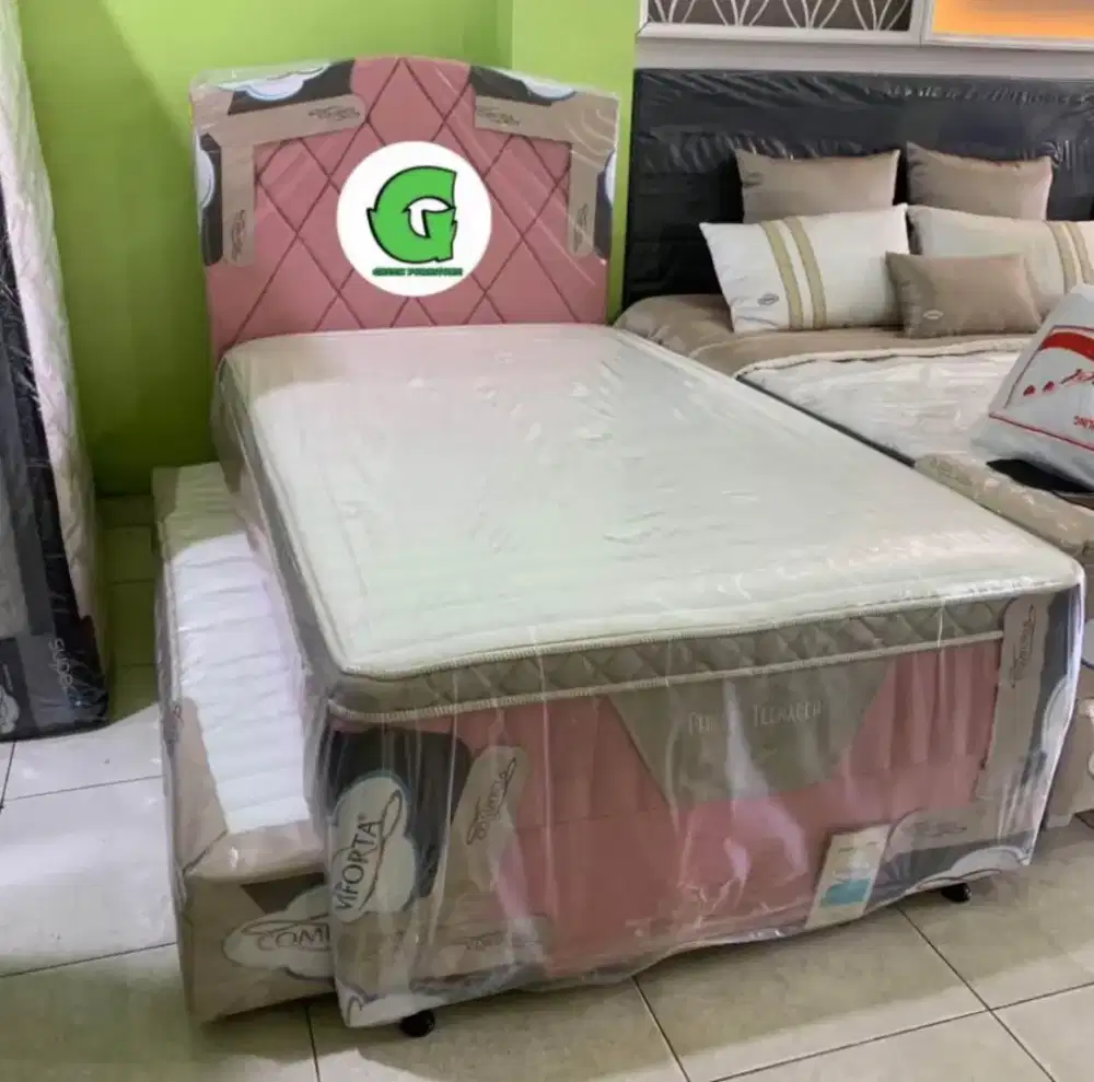 Bed sorong comforta Perfect Teenager 2 in 1 latex
