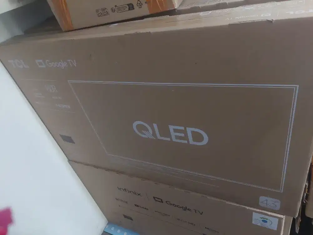 PROMO !! TCL Qlead Google TV 43 Inci