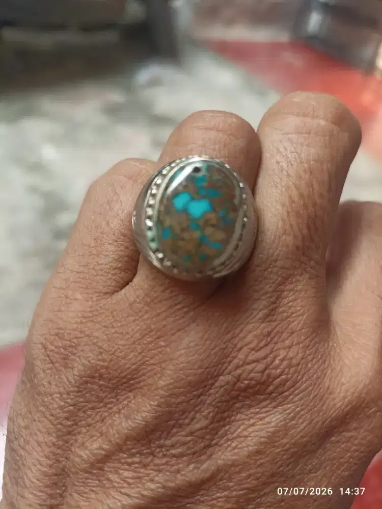 batu pirus Persia lawas bkn bacan or safir