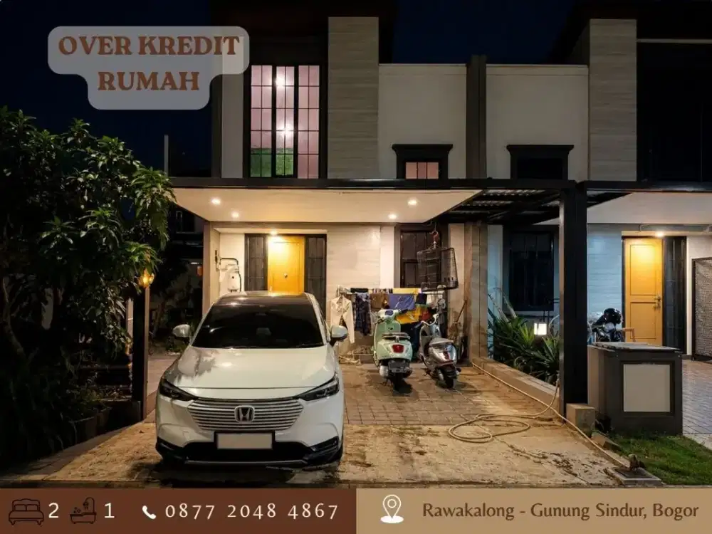 Jual Over Kredit Rmh HOOK 2LT 93JT di Grand Bukit Dago dkt UNPAM