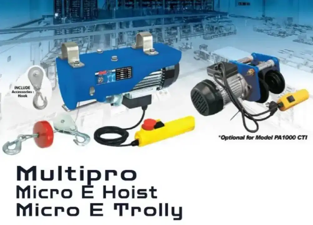 Micro E Hoist multipro derekan listrik