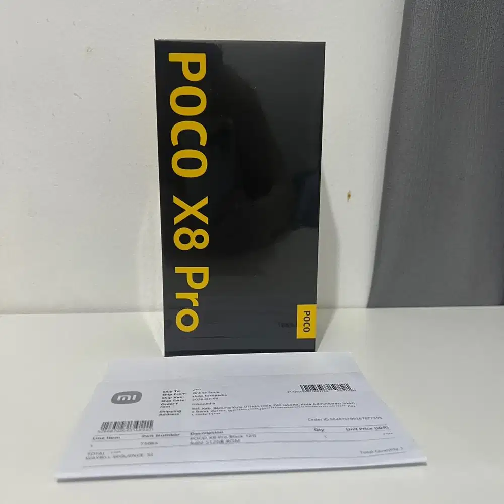 Poco X8 Pro 12/512Gb Black New Bnib Segel