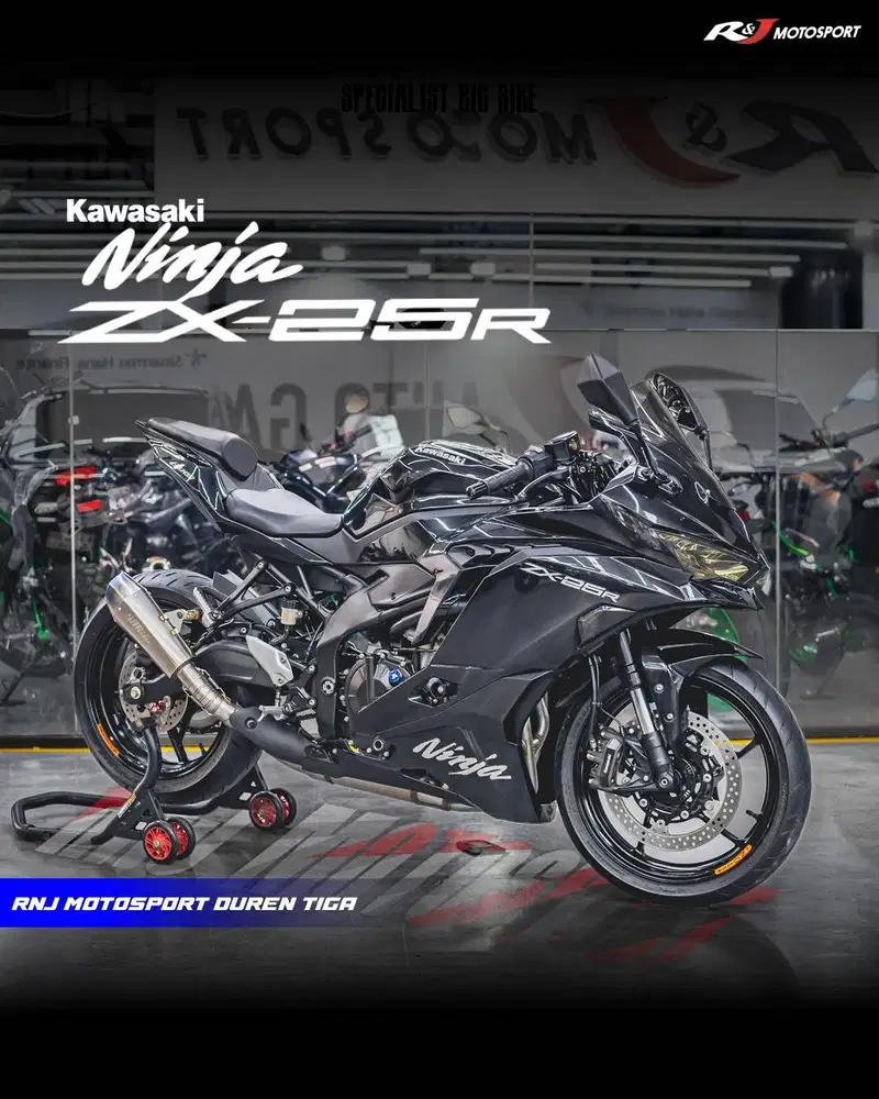 ‎Kawasaki ZX25R Non ABS 2023 Low Km 8.000an Full Paper