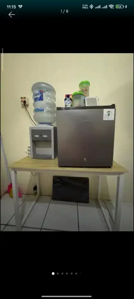 Kulkas Mini Hisense dan Dispenser